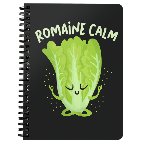 Romaine Calm - Spiral Notebook - FP17B-NB