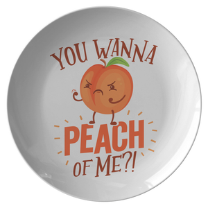 You Wanna Peach of Me - Dinner Plate - FP30B-PL