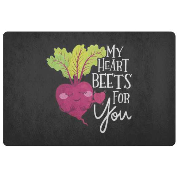 My Heart Beets For You - Doormat - FP22W-DRM