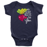 My Heart Beets For You - Youth, Toddler, Infant and Baby Apparel - FP22B-APKD