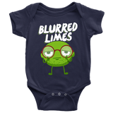 Blurred Limes - Youth, Toddler, Infant and Baby Apparel - FP02B-APKD