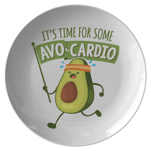 It's Time for Some Avocardio - Dinner Plate - FP20B-PL