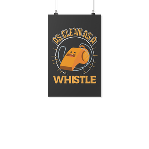 As Clean as a Whistle - Poster - TR28B-PO