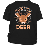 As Fast as a Deer - Youth, Toddler, Infant and Baby Apparel - TR31B-APKD