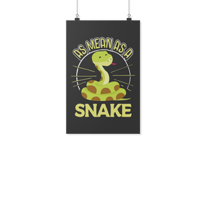 As Mean as a Snake - Poster - TR25B-PO