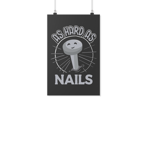 As Hard as Nails - Poster - TR17B-PO