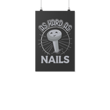 As Hard as Nails - Poster - TR17B-PO