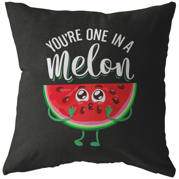 You're One In A Melon - Throw Pillow - FP46W-THP