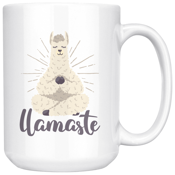 Llamaste - 15oz White Mug - FP63W-15oz