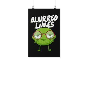 Blurred Limes - Poster - FP02B-PO