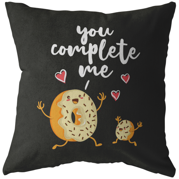 You Complete Me - Throw Pillow - FP86W-THP