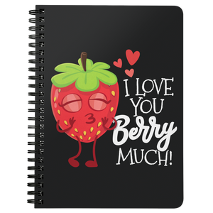 Berry Much - Spiral Notebook - FP33B-NB