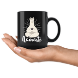 Llamaste - 11oz Black Mug - FP63B-11oz