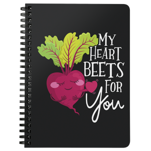 My Heart Beets For You - Spiral Notebook - FP22B-NB