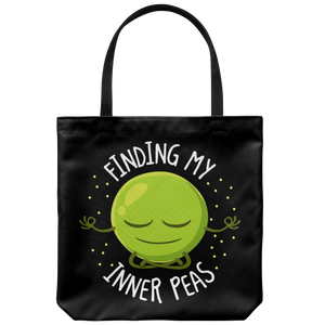 Finding My Inner Peas - Totebag - FP61B-TB