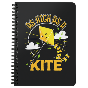 As High as a Kite - Spiral Notebook - TR12B-NB