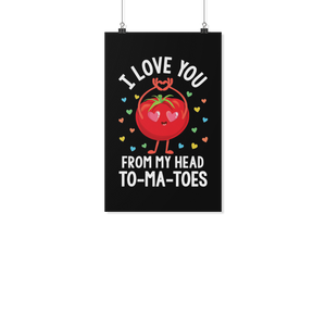ILY Tomatoes - Poster - FP44B-PO