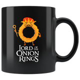Lord Onion Rings - 11oz Black Mug - FP45B-11oz