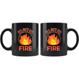 As Hot as Fire - 11oz Mug - TR07B-11oz