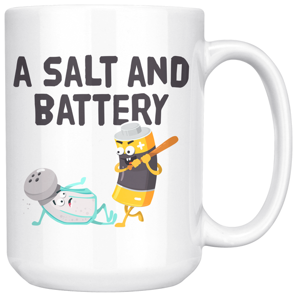 A Salt And Battery - 15oz White Mug - FP47B-15oz