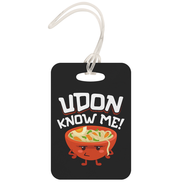 Udon Know Me - Luggage Tag - FP40B-LT